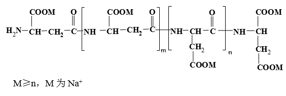 聚天冬氨酸（钠）PASP 结构式